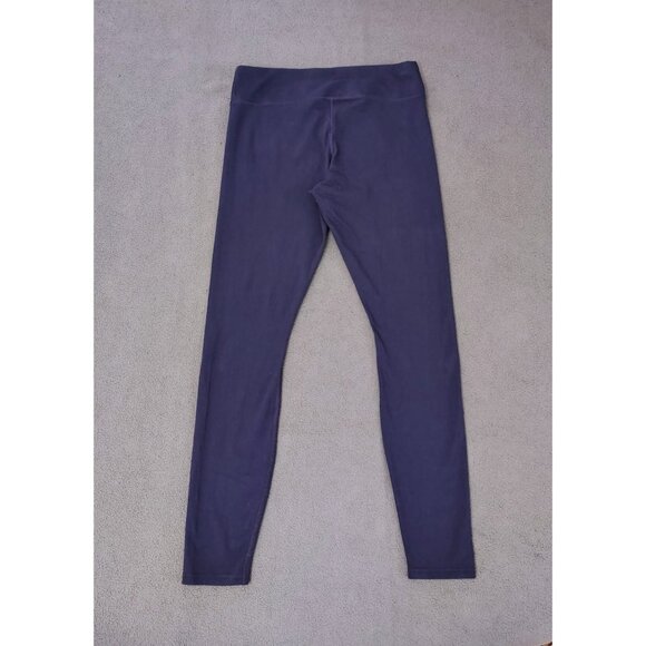 Pact Organic Cotton Leggings Women’s Size Large Blue Fitness Athleisure Running - Picture 5 of 5